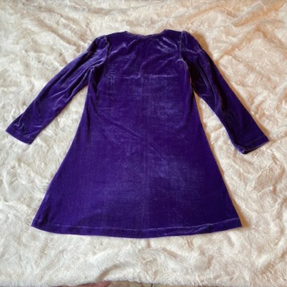 2/$40 Lullah belle Please Mum Purple Dress Girls Size 8 - Picture 4 of 7